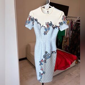 YIGAL AZROUËL printed scuba dress